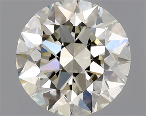 Picture of Natural Diamond 0.90 Carats, Round with Excellent Cut, L Color, VS1 Clarity and Certified by GIA