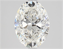 Natural Diamond 1.83 Carats, Oval with  Cut, G Color, IF Clarity and Certified by GIA