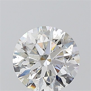 Picture of Natural Diamond 1.00 Carats, Round with Excellent Cut, G Color, SI1 Clarity and Certified by GIA