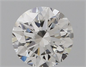 Natural Diamond 0.50 Carats, Round with Very Good Cut, H Color, VVS2 Clarity and Certified by GIA