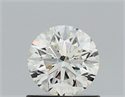 Natural Diamond 0.72 Carats, Round with Excellent Cut, I Color, VS2 Clarity and Certified by GIA