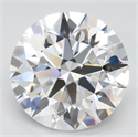 Lab Grown Diamond 3.80 Carats, Round with Ideal Cut, D Color, VVS1 Clarity and Certified by IGI
