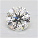 Natural Diamond 1.01 Carats, Round with Very Good Cut, J Color, SI2 Clarity and Certified by GIA