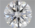 Lab Grown Diamond 1.16 Carats, Round with Ideal Cut, D Color, VVS2 Clarity and Certified by IGI