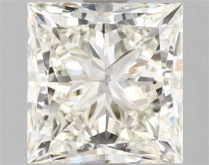 Picture of Natural Diamond 2.00 Carats, Princess with  Cut, J Color, IF Clarity and Certified by IGI