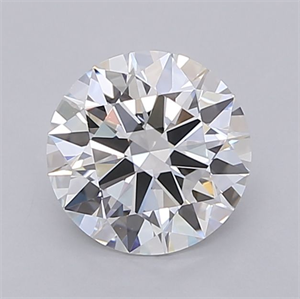 Picture of Lab Grown Diamond 1.51 Carats, Round with Ideal Cut, E Color, VVS2 Clarity and Certified by IGI