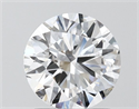 Lab Grown Diamond 1.50 Carats, Round with Ideal Cut, D Color, VVS2 Clarity and Certified by IGI