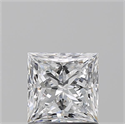 Natural Diamond 1.20 Carats, Princess with  Cut, E Color, VS1 Clarity and Certified by GIA
