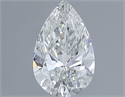 Diamante Natural 0.82 quilates, De pera , Color I, claridad SI2 y certificado GIA