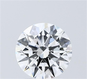 Picture of Lab Grown Diamond 1.50 Carats, Round with Ideal Cut, D Color, VVS2 Clarity and Certified by IGI