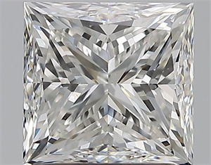 Picture of Natural Diamond 1.51 Carats, Princess with  Cut, G Color, VS2 Clarity and Certified by GIA