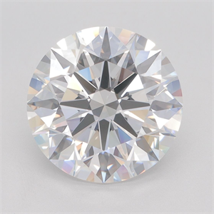 Picture of Lab Grown Diamond 4.69 Carats, Round with Ideal Cut, G Color, VVS1 Clarity and Certified by IGI