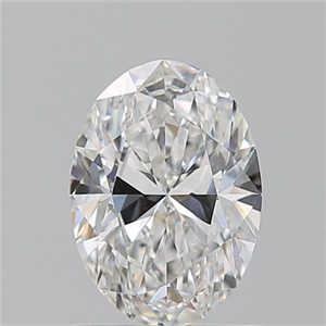 Picture of Natural Diamond 1.20 Carats, Oval with  Cut, F Color, VS2 Clarity and Certified by GIA