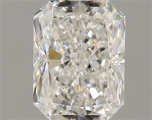 Picture of Natural Diamond 0.91 Carats, Radiant with  Cut, H Color, IF Clarity and Certified by GIA
