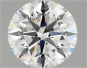 Del inventario de diamantes de laboratorio, 1.96 quilates, Redondo , Color F, claridad SI1 y certificado IGI