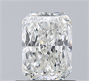 Natural Diamond 0.73 Carats, Radiant with  Cut, G Color, VS2 Clarity and Certified by IGI