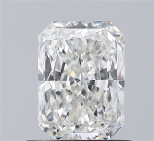 Picture of Natural Diamond 0.73 Carats, Radiant with  Cut, G Color, VS2 Clarity and Certified by IGI