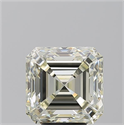 Natural Diamond 6.09 Carats, Asscher with  Cut, L Color, VS1 Clarity and Certified by IGI