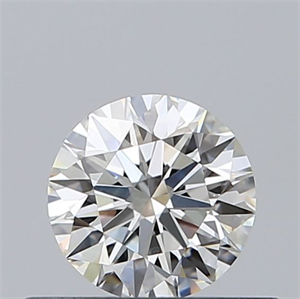 Picture of Natural Diamond 0.40 Carats, Round with Excellent Cut, H Color, VS2 Clarity and Certified by GIA