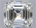 Diamante Natural 0.85 quilates, Asscher , Color I, claridad VVS1 y certificado GIA