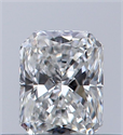 Diamante Natural 0.32 quilates, Radiante , Color F, claridad VVS1 y certificado GIA