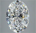 Diamante Natural 2.53 quilates, Ovalado , Color D, claridad VS2 y certificado GIA