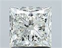 Natural Diamond 1.21 Carats, Princess with  Cut, H Color, VVS1 Clarity and Certified by IGI