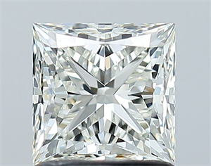 Picture of Natural Diamond 1.21 Carats, Princess with  Cut, H Color, VVS1 Clarity and Certified by IGI