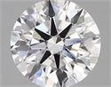 Del inventario de diamantes de laboratorio, 2.43 quilates, Redondo , Color D, claridad VVS2 y certificado IGI