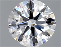 Diamante Natural 1.38 quilates, Redondo , Color D, claridad FL y certificado GIA