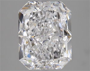 Picture of Natural Diamond 5.01 Carats, Radiant with  Cut, D Color, VVS1 Clarity and Certified by GIA