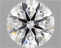 Lab Grown Diamond 2.51 Carats, Round with Excellent Cut, D Color, VS1 Clarity and Certified by IGI
