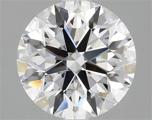 Picture of Lab Grown Diamond 2.51 Carats, Round with Excellent Cut, D Color, VS1 Clarity and Certified by IGI