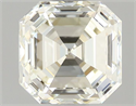 Natural Diamond 1.51 Carats, Asscher with  Cut, K Color, VS1 Clarity and Certified by IGI