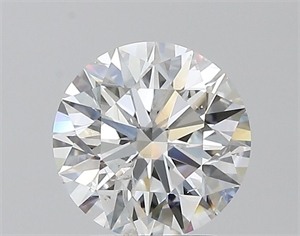 Foto Diamante Natural 2.10 quilates, Redondo , Color G, claridad SI2 y certificado HRD de
