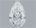 Natural Diamond 0.41 Carats, Pear with  Cut, E Color, VVS1 Clarity and Certified by GIA