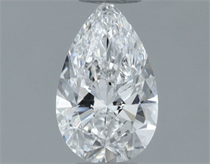 Picture of Natural Diamond 0.30 Carats, Pear with  Cut, E Color, SI1 Clarity and Certified by GIA
