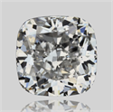 Natural Diamond 0.51 Carats, Cushion with  Cut, D Color, VVS1 Clarity and Certified by GIA