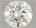 Natural Diamond 0.81 Carats, Round with Excellent Cut, J Color, SI2 Clarity and Certified by GIA