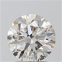 Natural Diamond 1.50 Carats, Round with Excellent Cut, L Color, SI1 Clarity and Certified by GIA
