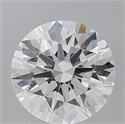 Lab Grown Diamond 3.07 Carats, Round with Ideal Cut, E Color, VS1 Clarity and Certified by IGI
