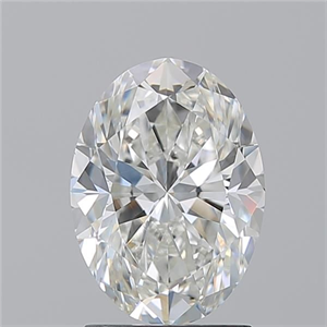 Picture of Natural Diamond 2.01 Carats, Oval with  Cut, G Color, VS1 Clarity and Certified by GIA