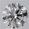 Natural Diamond 1.80 Carats, Round with Excellent Cut, E Color, SI1 Clarity and Certified by GIA