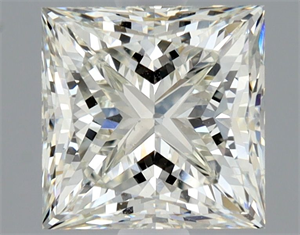 Picture of Natural Diamond 1.82 Carats, Princess with  Cut, J Color, VS2 Clarity and Certified by GIA