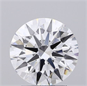Del inventario de diamantes de laboratorio, 2.75 quilates, Redondo , Color D, claridad VS1 y certificado GIA