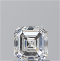 Natural Diamond 1.01 Carats, Asscher with  Cut, F Color, VS1 Clarity and Certified by GIA