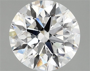 Picture of Lab Grown Diamond 2.09 Carats, Round with Ideal Cut, D Color, VVS2 Clarity and Certified by IGI