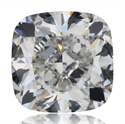 Natural Diamond 0.70 Carats, Cushion with  Cut, H Color, VS2 Clarity and Certified by GIA