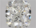 Natural Diamond 0.90 Carats, Cushion with  Cut, H Color, VS1 Clarity and Certified by GIA
