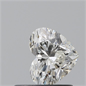 Natural Diamond 0.52 Carats, Heart with  Cut, I Color, VS1 Clarity and Certified by GIA